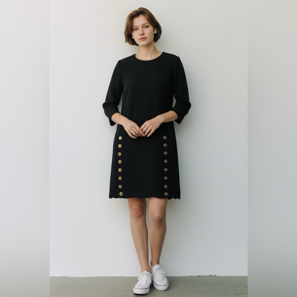 Chloe black shift dress - Picture 4 of 15